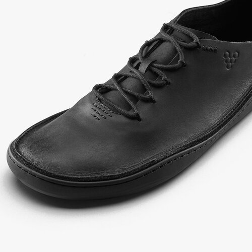 Vivobarefoot Sensus Moc Lace Up Leather Men Obsidian