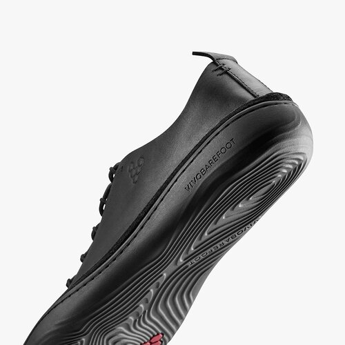 Vivobarefoot Sensus Moc Lace Up Leather Men Obsidian