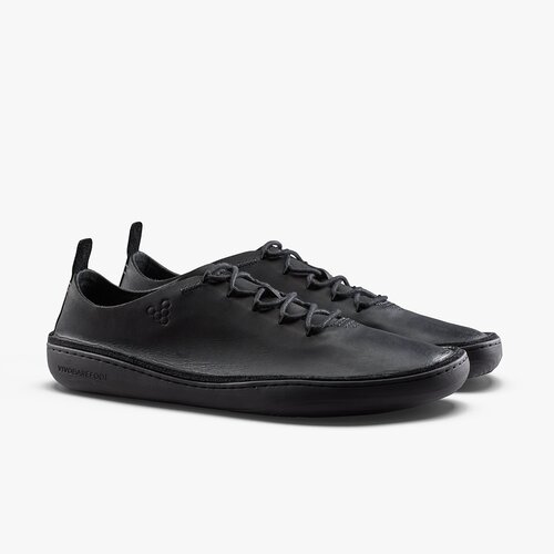 Vivobarefoot Sensus Moc Lace Up Leather Men Obsidian