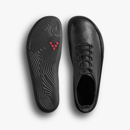 Vivobarefoot Sensus Moc Lace Up Leather Men Obsidian