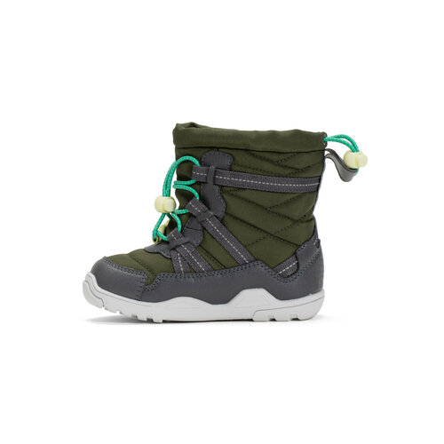 Xero Shoes Alpine Pull-On Little Kids Army Green