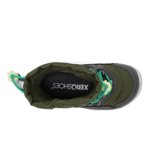 Xero Shoes Alpine Pull-On Little Kids Army Green