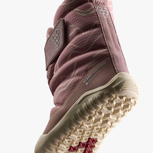 Vivobarefoot Tracker Boot AT Toddlers Twilight Mauve