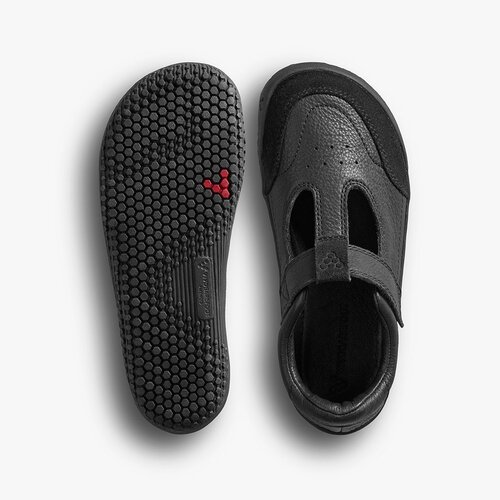 Vivobarefoot Gobi T.BAR School Kids Obsidian