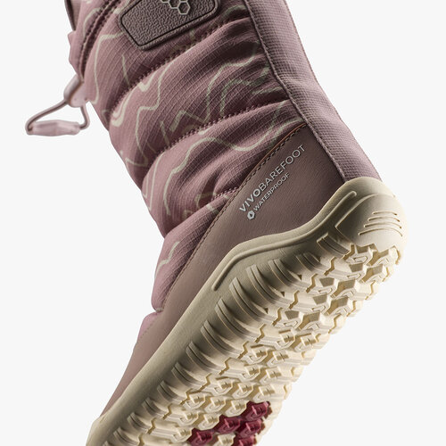 Vivobarefoot Tracker Boot AT Preschool Twilight Mauve