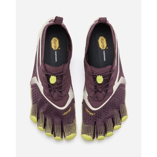 Vibram FiveFingers V-Run Men Fig/Ivory/Green