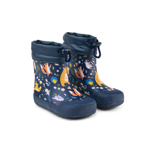 Koel Wellie Bare Solid Toggle Bear Blue