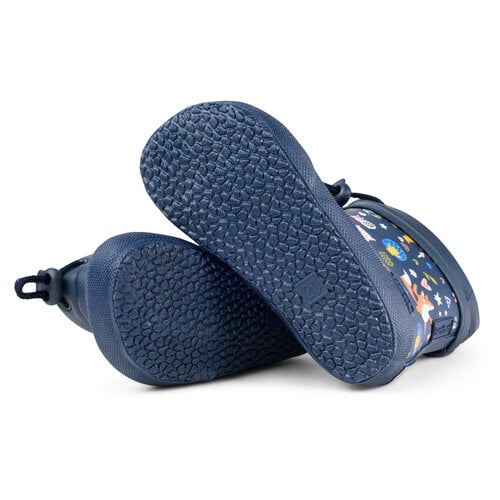 Koel Wellie Bare Solid Toggle Bear Blue