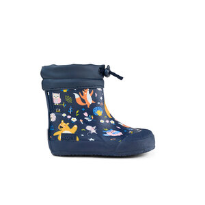 Koel Wellie Bare Solid Toggle Bear Blue Koel Wellie Bare Solid Toggle Bear Blue