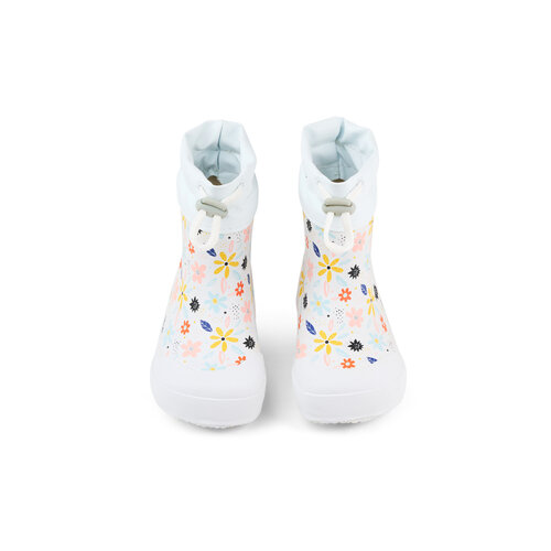 Koel Wellie Bare Solid Toggle Flowers White