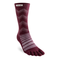 Outdoor Midweight Crew Wool Garnet