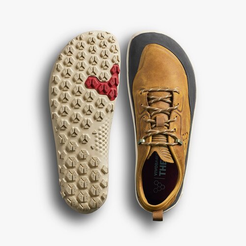 Vivobarefoot Tracker Leather Low Men Acorn Vivobarefoot Tracker Leather Low Men Acorn