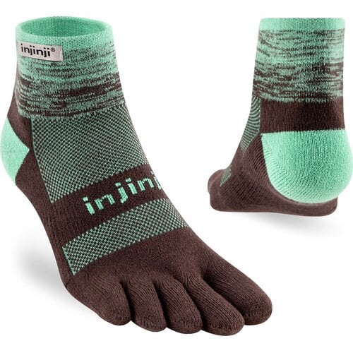 Injinji Trail Midweight Mini-Crew Coolmax Mint