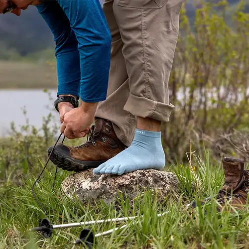 Injinji Liner Mini-Crew Coolmax Celestine Injinji Liner Mini-Crew Coolmax Celestine