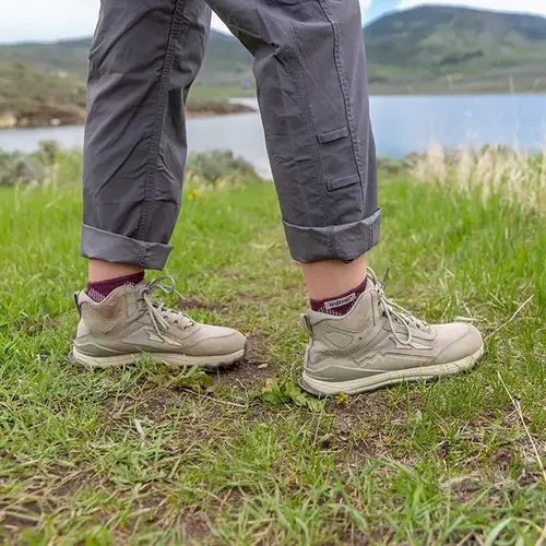 Injinji Outdoor Midweight Mini-Crew Wool Garnet