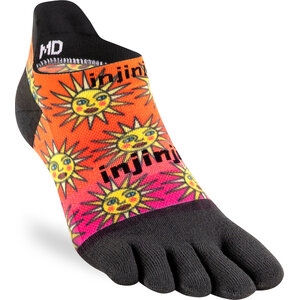 Injinji Run Lightweight No-Show Coolmax Artist Designed Sun