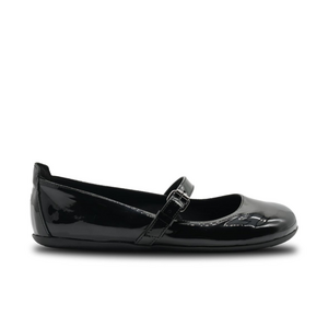 Aylla Ballerina Ladies Patent Black Aylla Ballerina Ladies Patent Black
