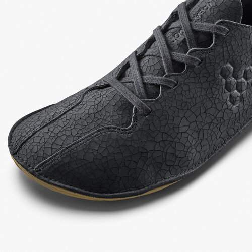 Vivobarefoot Sensus II Ladies Obsidian Cracked Leather