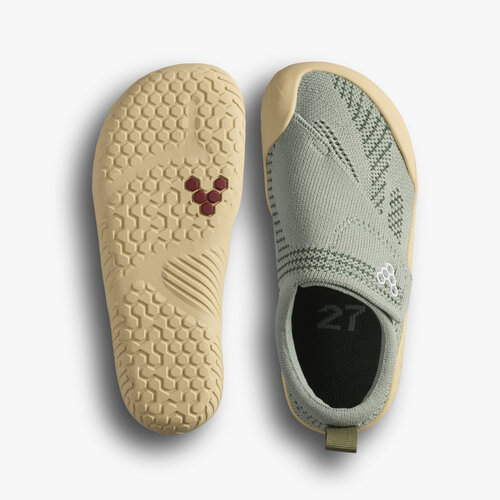 Vivobarefoot Motus Knit Pre-school Glacial Green