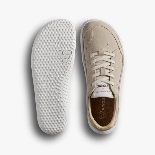 Vivobarefoot Motus Studio Sneaker Leather Ladies Sand