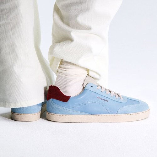 Groundies Panama Men Sky Blue/Bordeaux