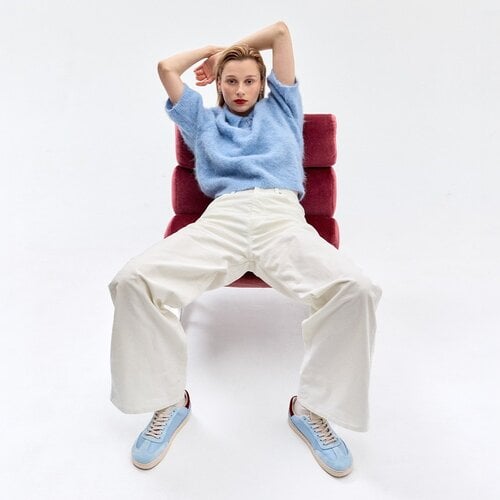 Groundies Panama Women Sky Blue/Bordeaux