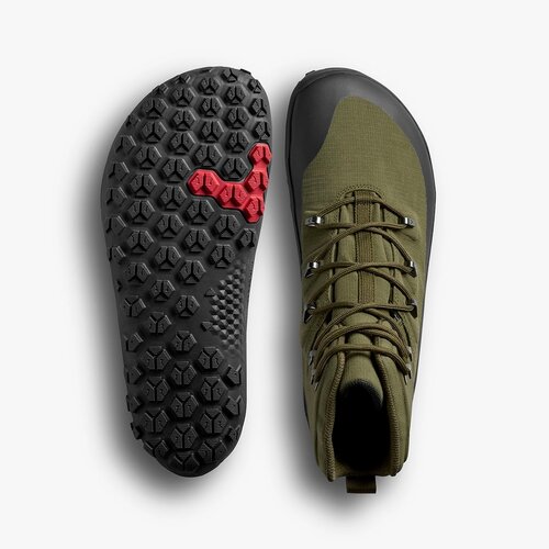 Vivobarefoot Tracker Textile AT II Ladies Dark Olive
