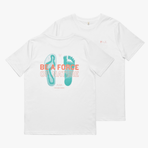 Vivobarefoot Force Of Nature T-Shirt Unisex White