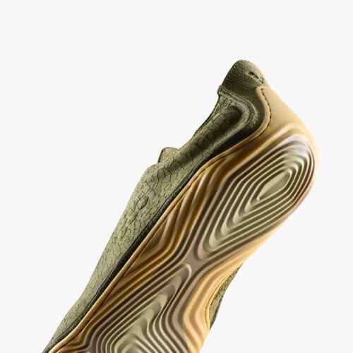 Vivobarefoot Sensus II Grounding Men Dark Olive Cracked Leather