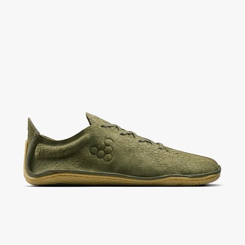 Vivobarefoot Sensus II Grounding Men Dark Olive Cracked Leather