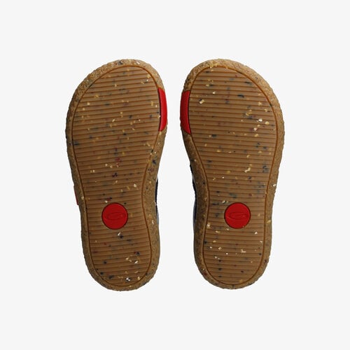 Groundies Lou 2.0 Kids Light Grey/Red