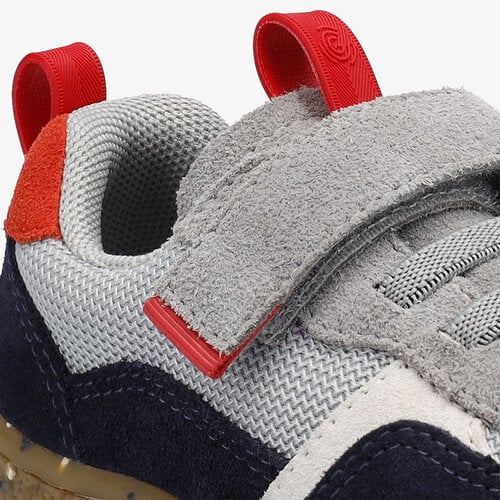 Groundies Lou 2.0 Kids Light Grey/Red