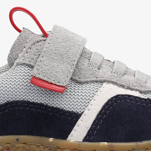 Groundies Lou 2.0 Kids Light Grey/Red