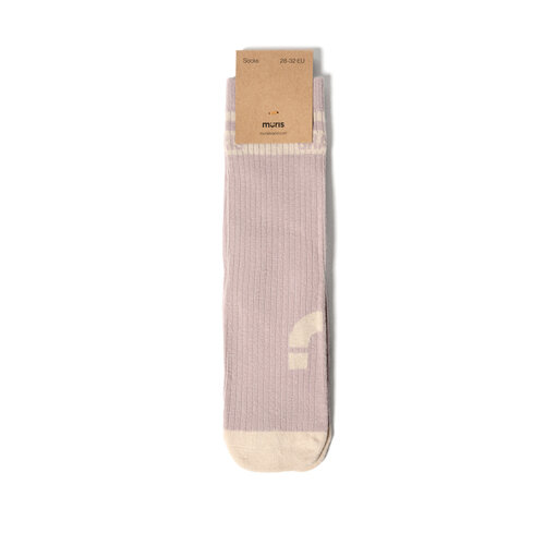 Muris Striped Socks Junior Malva