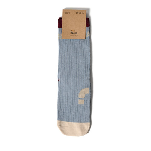 Muris Striped Socks Junior Iron