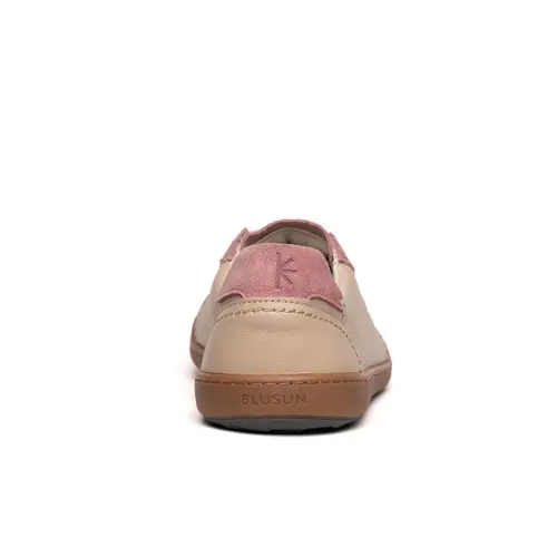 Blusun BLSN-220W Leather Women Light Beige/Pink