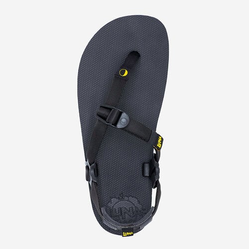 Luna Sandals Oso Flaco Winged Ed. Black