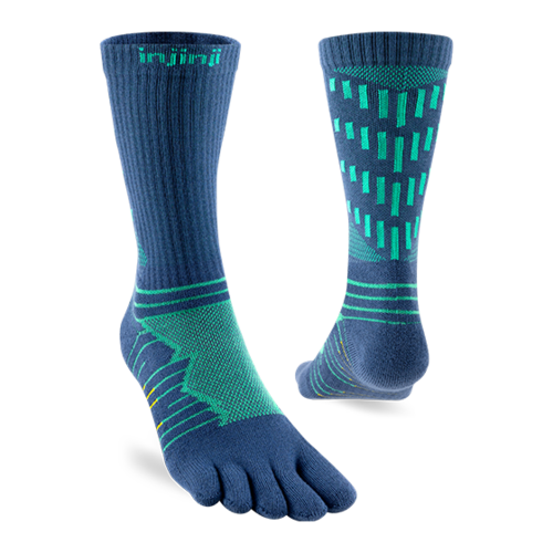 Injinji Ultra Run Crew Coolmax Poseidon