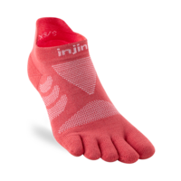 Womens Ultra Run No-Show Coolmax Coral