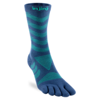 Womens Ultra Run Crew Coolmax Poseidon
