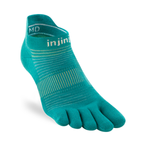 Injinji Run Lightweight No-Show Coolmax Atlantis