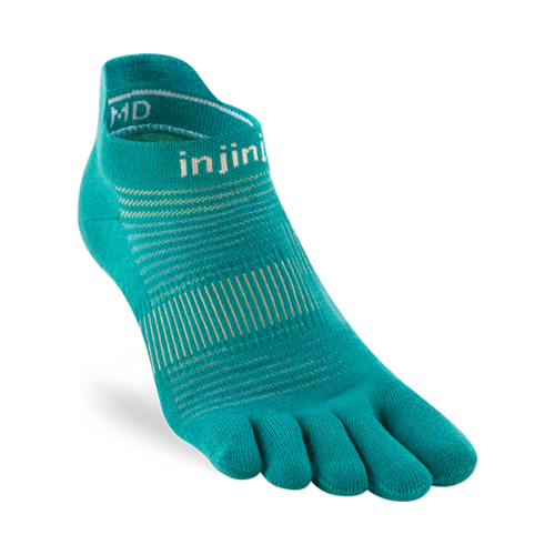 Injinji Run Lightweight No-Show Coolmax Atlantis