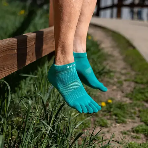 Injinji Run Lightweight No-Show Coolmax Atlantis