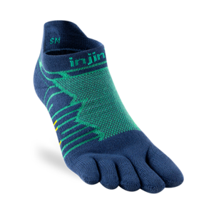 Injinji Ultra Run No-Show Coolmax Poseidon
