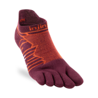 Ultra Run No-Show Coolmax Mahogany