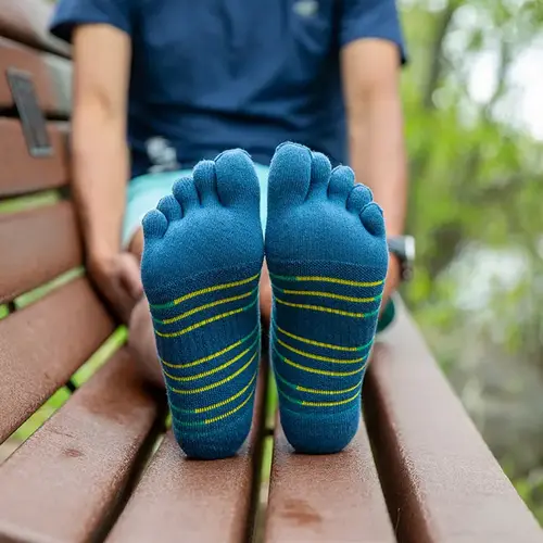 Injinji Ultra Run Mini-Crew Coolmax Poseidon