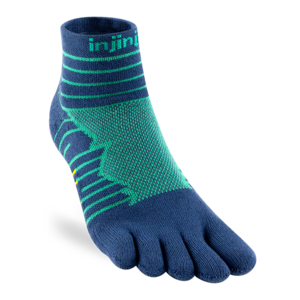 Injinji Ultra Run Mini-Crew Coolmax Poseidon