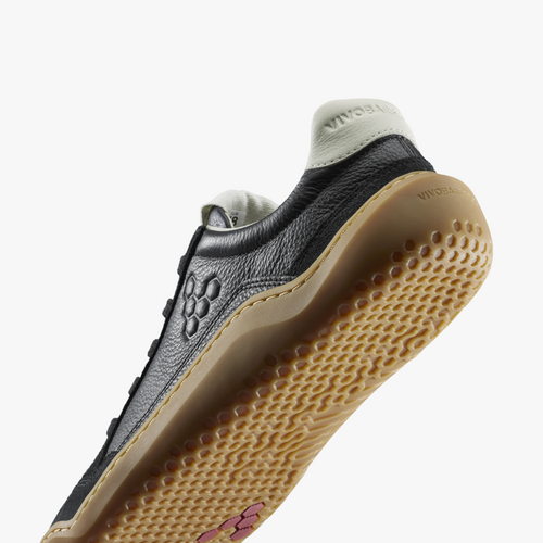 Vivobarefoot Gobi III Sneaker Leather Ladies Obsidian Vivobarefoot Gobi III Sneaker Leather Ladies Obsidian