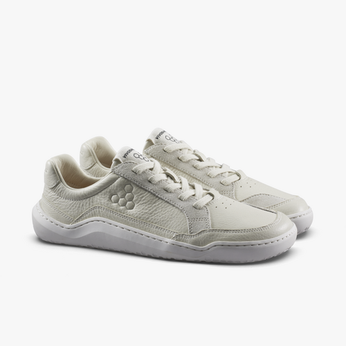Vivobarefoot Gobi III Sneaker Leather Ladies Limestone Vivobarefoot Gobi III Sneaker Leather Ladies Limestone