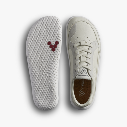 Vivobarefoot Gobi III Sneaker Leather Ladies Limestone Vivobarefoot Gobi III Sneaker Leather Ladies Limestone